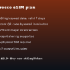 摩洛哥 eSIM - 1GB / 7 天