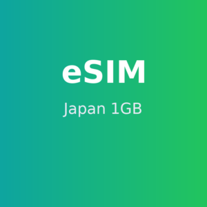 日本 eSIM - 1GB / 7 天